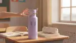 Edelstahl Trinkflasche für Schulkinder