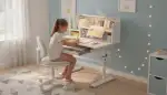 Neigbarer Kinderschreibtisch: Ergonomie für Schulkinder