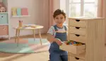 Rollcontainer: Flexibler Stauraum für Kids