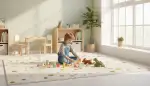 Waschbare Kinderteppiche: Saubere Spielwelten