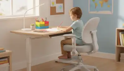 Gesund sitzen: Ergonomischer Schreibtischstuhl für Kinder
