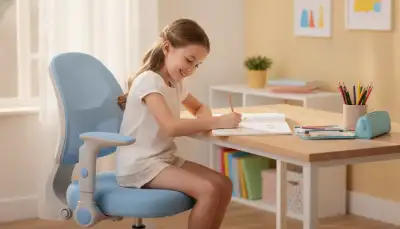Mitwachsender Schreibtischstuhl: Ergonomie für Kinder