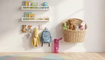 Ordnung schaffen: Wandaufbewahrung im Kinderzimmer