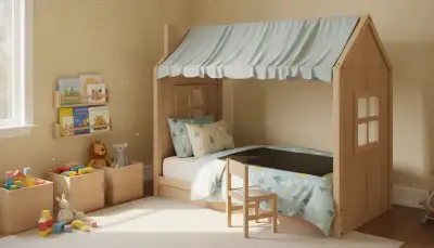 Spielbetten aus Holz: Abenteuer im Kinderzimmer