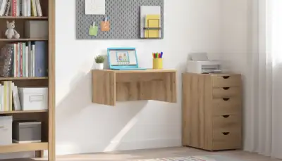 Wandmontierte Schreibtische: Raumwunder im Kinderzimmer