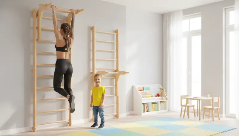 Abenteuer im Kinderzimmer: Klettergerüst für Zuhause