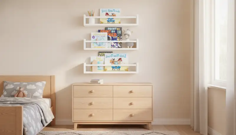Bücherleisten Kinderzimmer: Praktisch & Dekorativ