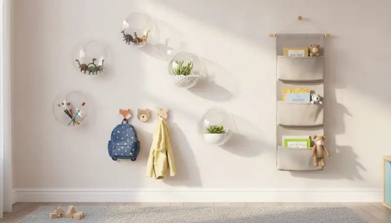 Clevere Wand-Utensilos fürs Kinderzimmer