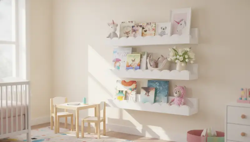 Clevere Wandregale fürs Kinderzimmer