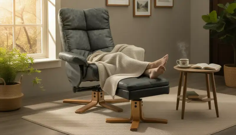 Die Eltern-Oase für Zuhause: So wird der Relaxsessel mit Hocker und Drehfunktion zum Lieblingsplatz für gestresste Mamas und Papas