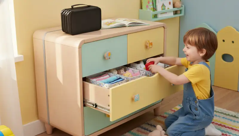 Kinderkommode: Stauraum und Stil