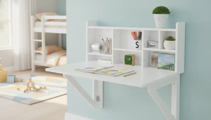 Klappbarer Kinderschreibtisch: Platzwunder fürs Zimmer