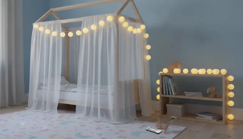 Magischer Glanz im Kinderzimmer