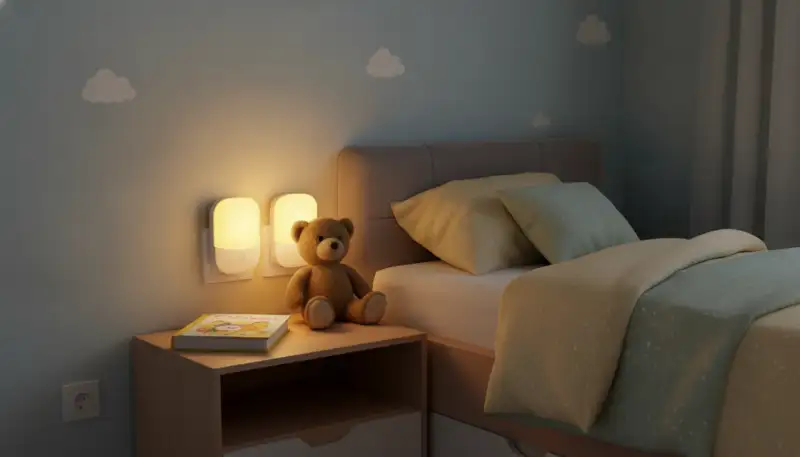 Sicher durch die Nacht: Orientierungslicht Kinderzimmer