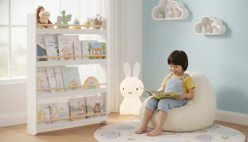 Traum-Leseecke: Das Kinderzimmer Bücherregal